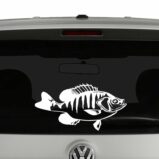 Crappie Fish Fishing Vinyl Decal Sticker Car Window