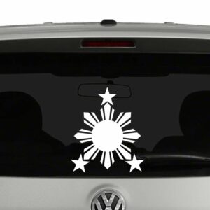 Philippines Star Sun Flag Vinyl Decal Sticker Car Window