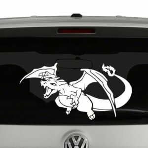 Charizard Pokemon Inspired Vinyl Decal Sticker Car