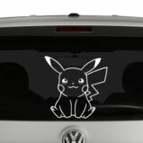 Pikachu Pokemon Vinyl Decal Sticker