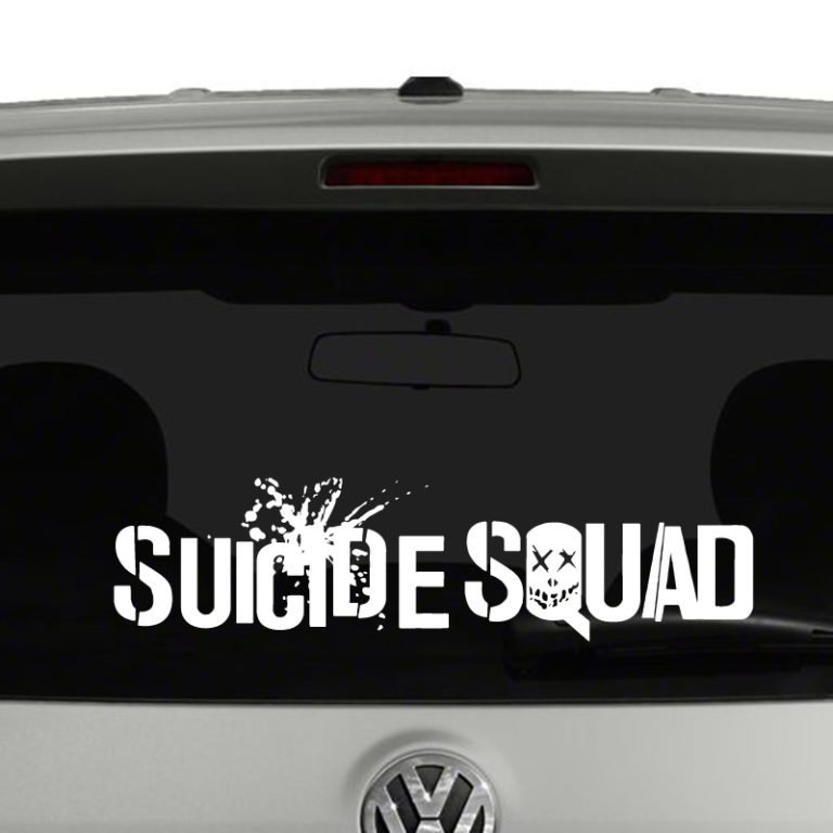 Suicide Squad Inspired Vinyl Decal Sticker Car