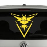 Team Instinct Pokemon Inspired Vinyl Decal Sticker