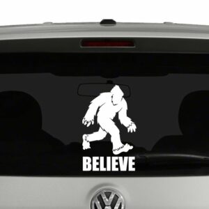 Bigfoot Believe Vinyl Decal Sticker