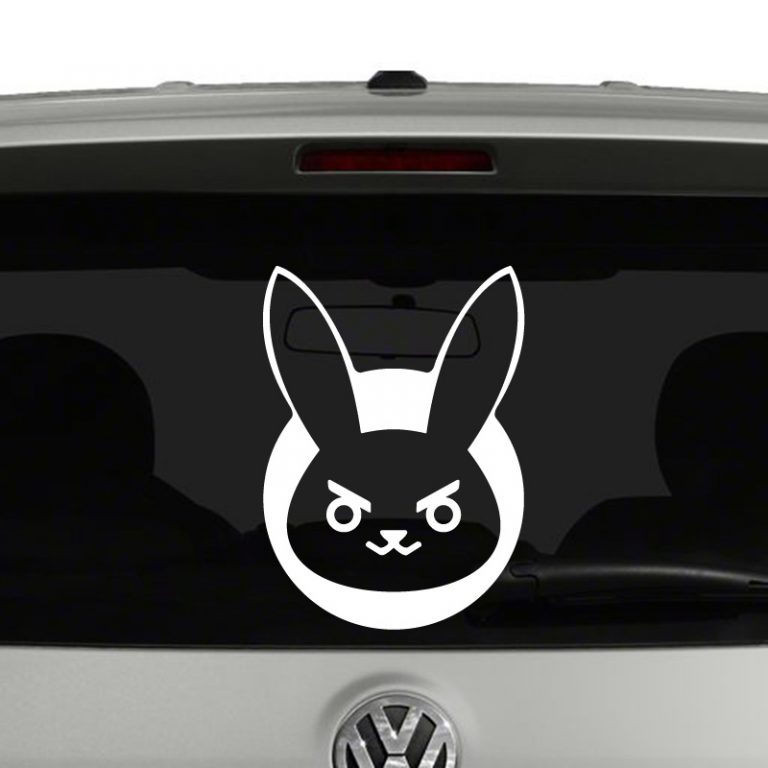 Overwatch D.Va Bunny Vinyl Decal Sticker