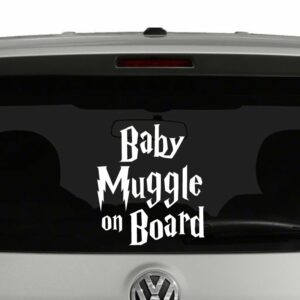 Baby Muggle On Board Harry Potter Inspired Vinyl Decal Sticker