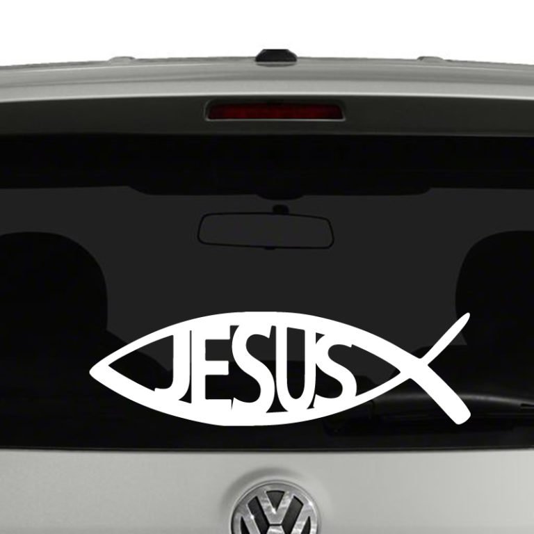 Jesus Christian Fish Symbol