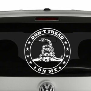 Don't Tread On Me Vinyl Decal Sticker