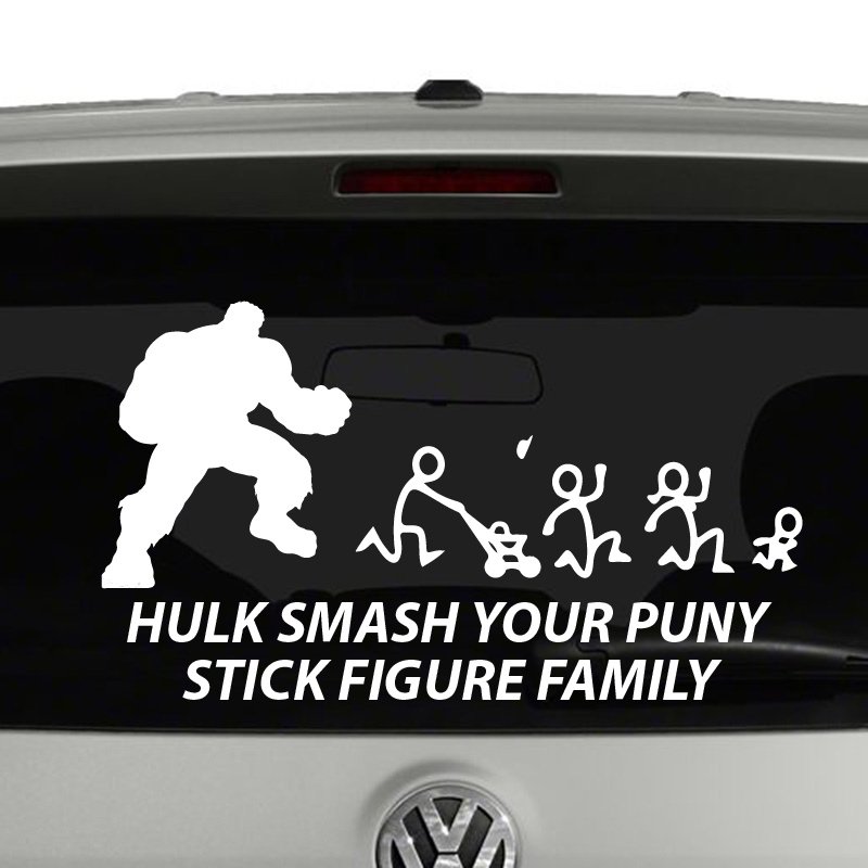 Hulk Vinyl Decal