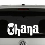 Ohana Stitch Means Family Vinyl Decal Sticker