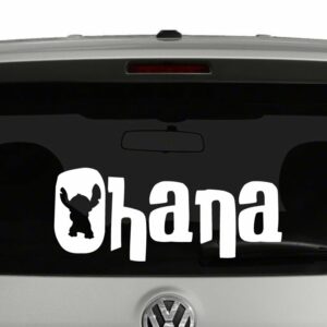 Ohana Stitch Means Family Vinyl Decal Sticker