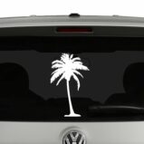 Palm Tree Silhouette Vinyl Decal Sticker