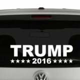 Trump 2016 President Campaign Vinyl Decal Sticker