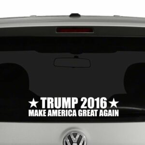 Trump 2016 Make America Great Again President Campaign Vinyl Decal Sticker