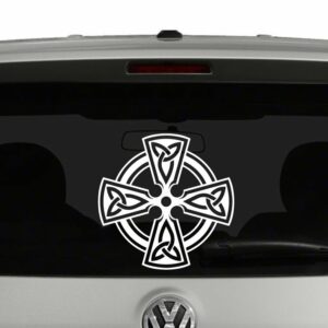 Celtic Cross Vinyl Decal Sticker