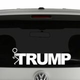 Fuck Trump Political Campaign Vinyl Decal Sticker