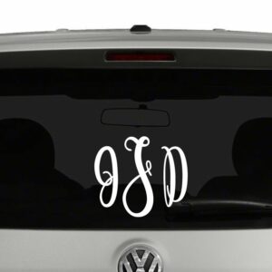 Keepsake Monograms Vinyl Decal Sticker