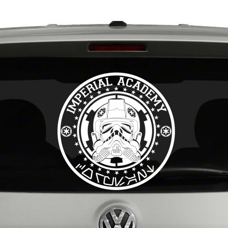 Imperial Academy Coruscant Star Wars Inspired Vinyl Decal Sticker