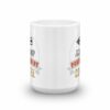 Teacher Powered By Coffee Vintage Log Ceramic Mug