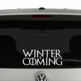 Winter Is Coming Game of Thrones Inspired Vinyl Decal Sticker