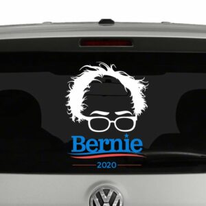 Bernie Sanders Silhouette 2020 Multi-Color Vinyl Decal Sticker Car Window