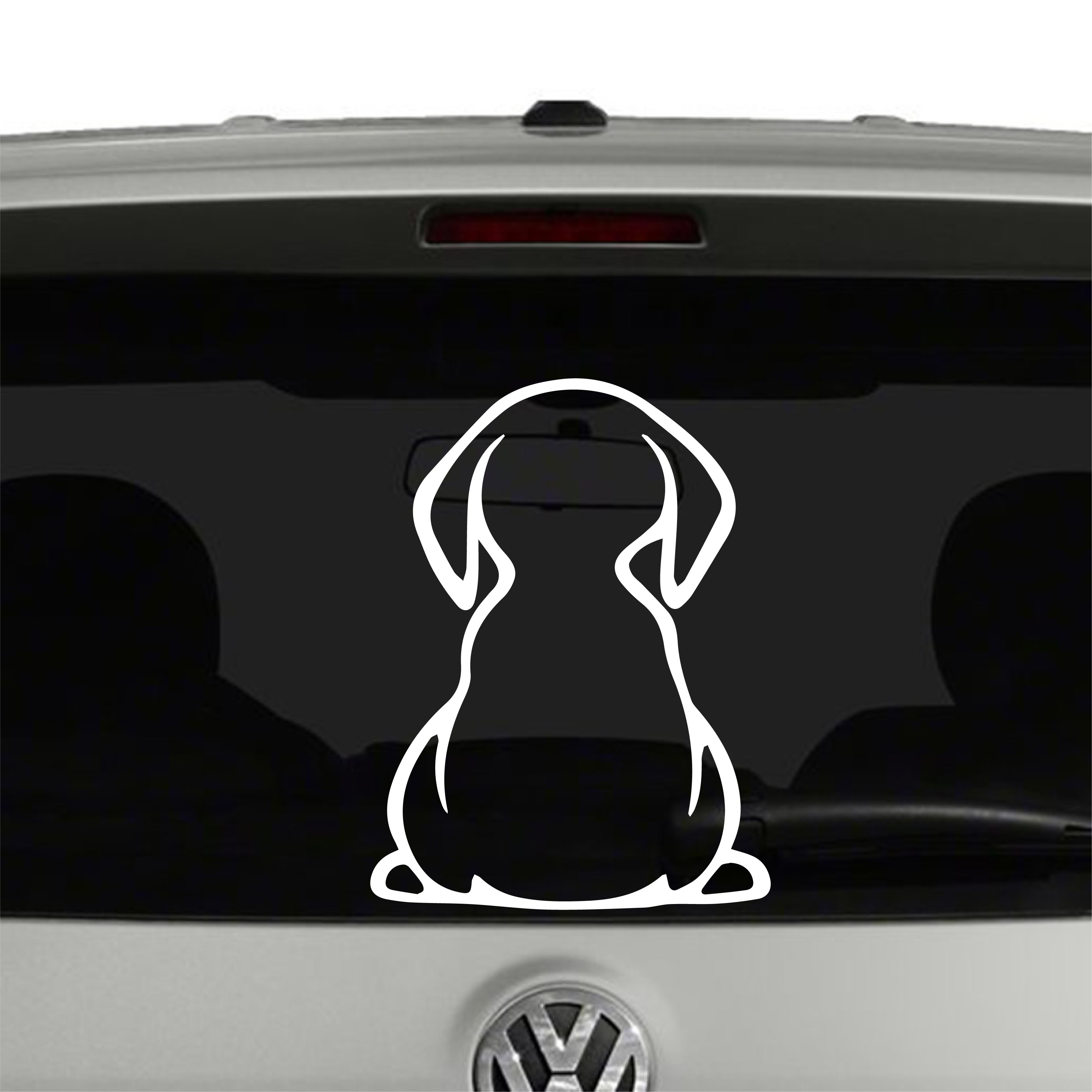 Download Puppy Dog Rear Windshield Wiper Tail Vinyl Decal Sticker