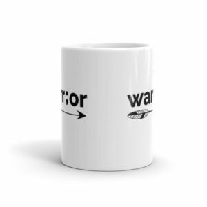 Semicolon Warrior Suicide Prevention Awareness Ceramic Mug