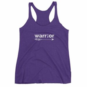 Semicolon Warrior Suicide Prevention Awareness Women's Tank Top