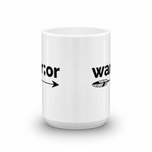 Semicolon Warrior Suicide Prevention Awareness Ceramic Mug