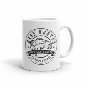 Bass Hunter American Classic Championship Fishing Lovers Ceramic Mug