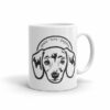 Peace Love Puppies Dachshund Dog Lovers Ceramic Mug