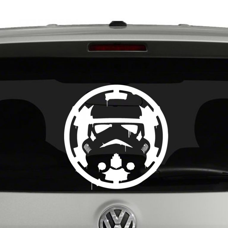 Stormtrooper Bloody Empire Logo Vinyl Decal Sticker