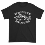 Walleye Hunter Fishing Lovers T-Shirt