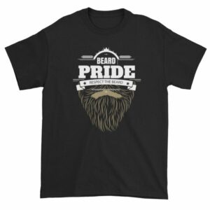Beard Pride Respect the Beard T-Shirt - Image 3