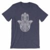 Hamsa Hand Yoga Protection Hand of God T-Shirt - Image 5