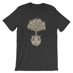 Tree of Life Triskele Triple Spiral Celtic Design T-Shirt - Image 8