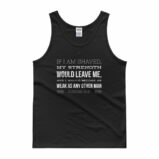 If I Am Shaven.. Judges 16:17 Funny Beard Lover Tank top