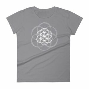 Seed of Life Sacred Geometry Meditation Yoga Women's T-Shirt - Image 5