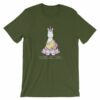 Buddhacorn Meditating Unicorn Monk in Lotus Yoga T-Shirt - Image 6