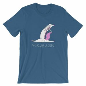 Yogacorn Yoga Unicorn Monkey Pose Funny T-Shirt