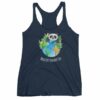 World Environment Day Globe and Panda Awareness Women's Tank Top - Image 5