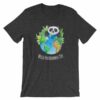 World Environment Day Globe and Panda Awareness T-Shirt - Image 10