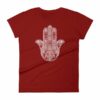 Hamsa Hand Yoga Protection Hand of God Women's short sleeve t-shirt - Image 8