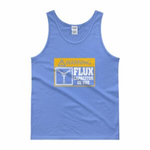 Warning Flux Capacitor In Use Tank top - Image 5