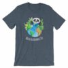 World Environment Day Globe and Panda Awareness T-Shirt - Image 12