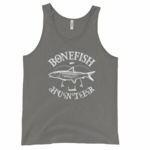 Bonefish Hunter Fishing Lovers Unisex Tank Top - Image 3