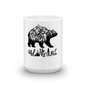 Mountain Bear Outdoor Adventure Wanderlust Coffee Mug - Image 6