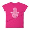 Hamsa Hand Yoga Protection Hand of God Women's short sleeve t-shirt - Image 10
