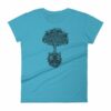 Tree of Life Triskele Triple Spiral Celtic Design Women's T-Shirt - Image 6