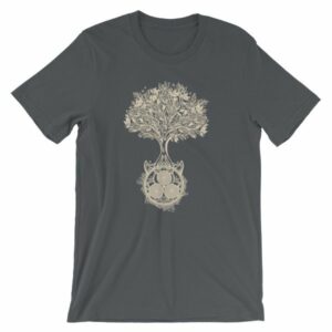 Tree of Life Triskele Triple Spiral Celtic Design T-Shirt - Image 6