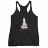 Buddhacorn Meditating Unicorn Monk in Lotus Yoga Women's Tank Top
